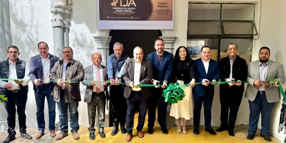 Inauguran Centro Municipal de Mediación en Tecolotlán, Jalisco